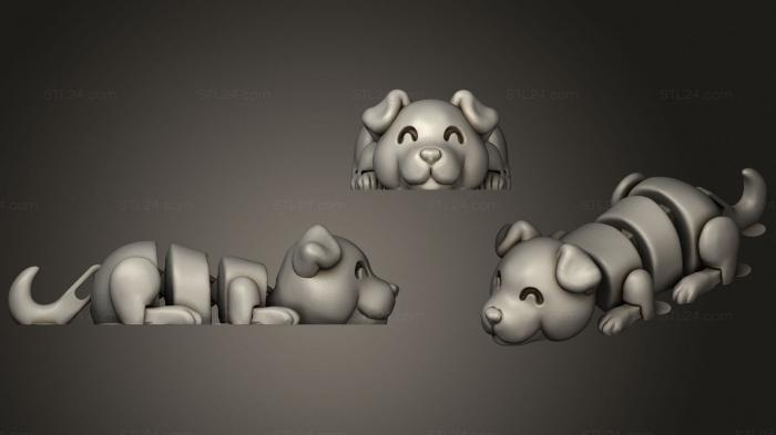 Статуэтки животных (Далма, STKJ_2071) 3D модель для ЧПУ станка